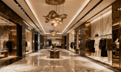 将一楼客堂打制为兼具互动取私密的多